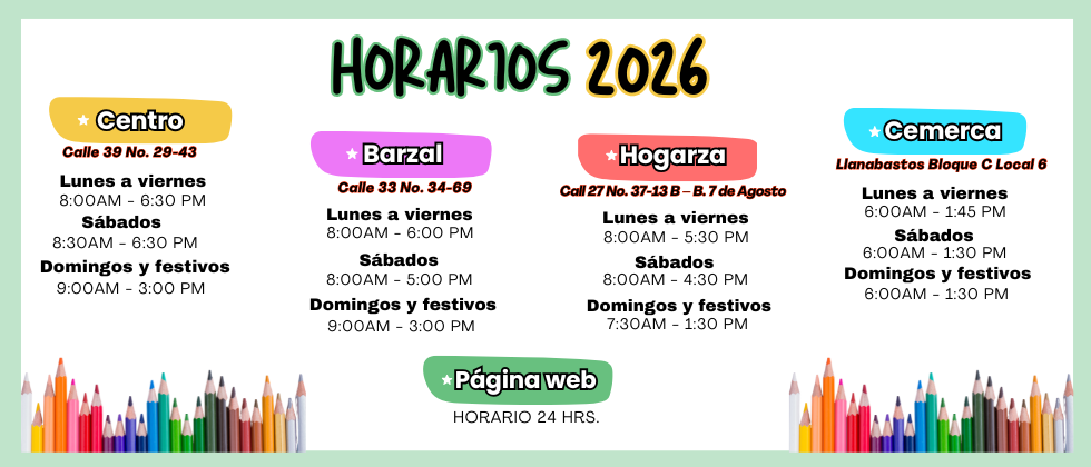 Horarios