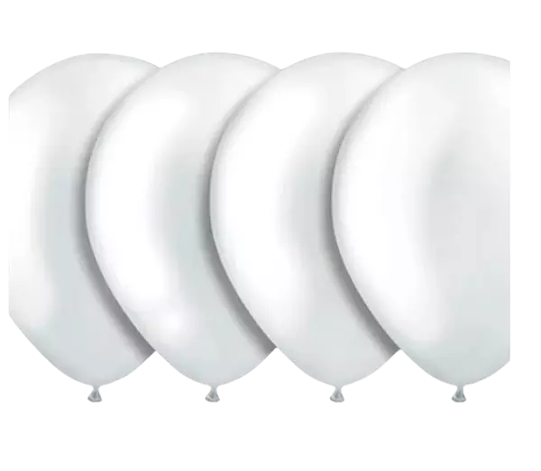 Globo Lisa Blanco X12