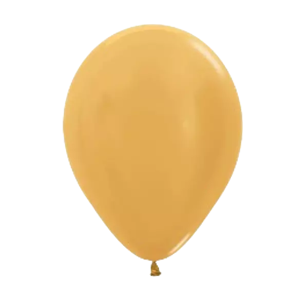 Globo R-12 Metal Dorado Sempertex