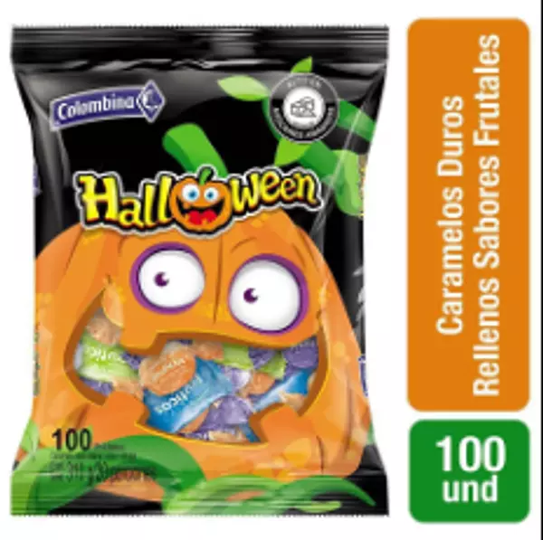 Dulce X100 Halloween Colombina