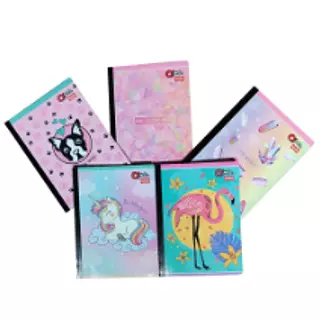 Cuaderno cosido 50h rayas qnota mix 4010