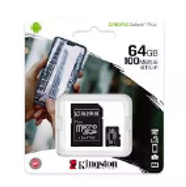 Memoria kistongs micro sd canvas select plus 64 gb