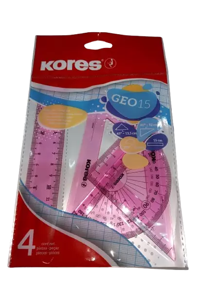 Juego Geometrico Mini Rigido Kores