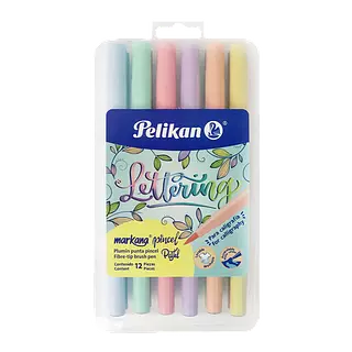 Plumon Pincel Pastel Pelikan