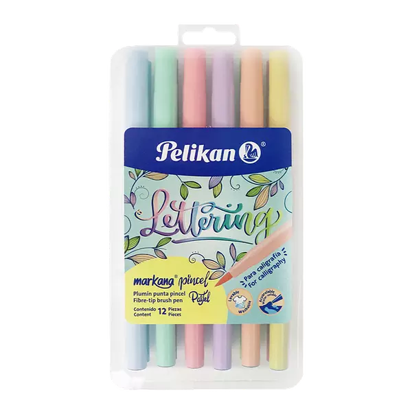 Plumon Pincel Pastel Pelikan