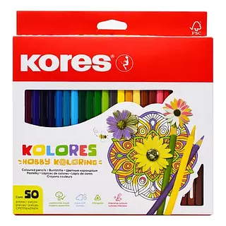 Colores Triangulares X50 Kores