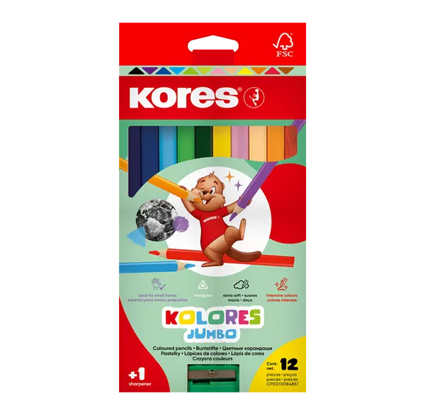 Colores Jumbox12 + Tajalapiz Kores
