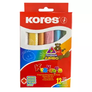 Creyon Kores X12 Jumbo Triangular