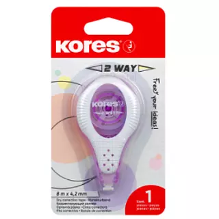 Corrector 2 Way Pastel Cinta 8mts X 4.2mm - Kores