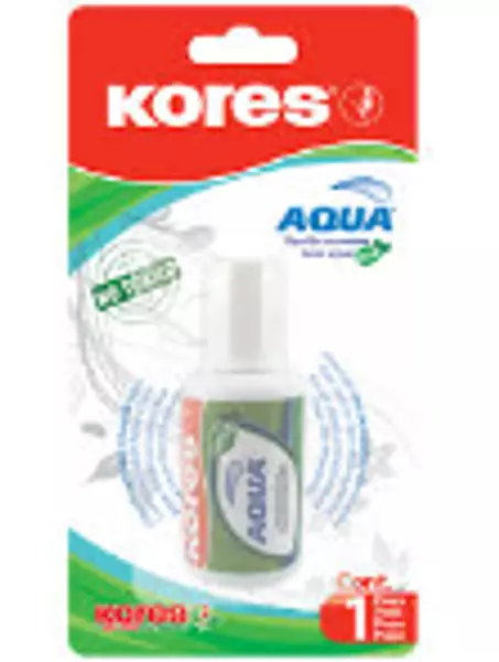 Corrector Brocha Aqua Liquido Ecologico 20ml Kores