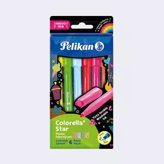 Plumon Pelikan X6 Colorella Star Neon