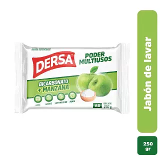 DETERGENTE BICARBONATO + MANZANA 250G DERSA
