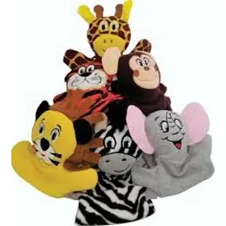 Titere Disan Familia-Animales 27 Cm X 17 Cm