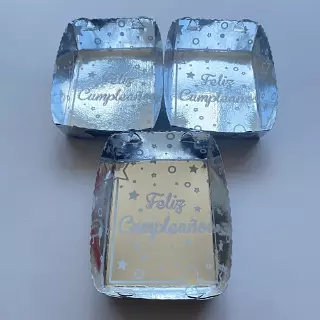 Bandeja X12 Metalizada Davifiesta