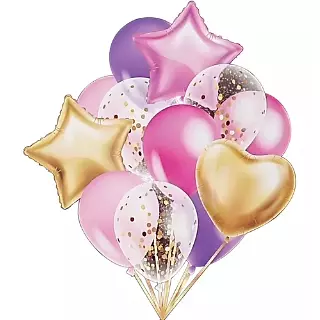 Globo Metalizado Set Tz001-A1