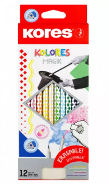 COLOR KORES X12 MAGIK BORRABLE 93315