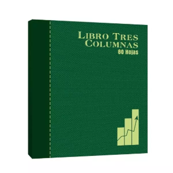 LIBRO 3 COLUMNAS 1/2 OFICIO 80H MARFIL NIKA