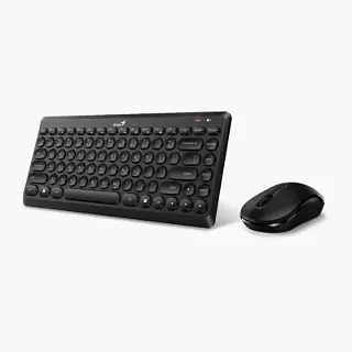 Combo Genius Inalambrico Q8000 Luxemate Teclado Mouse