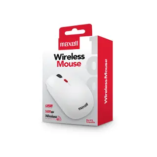 Mouse Maxell Inalambrico 1600 Dpi Mowl-100