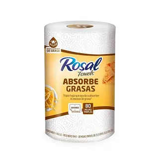 Toalla Cocina Rollo 80h 3h Rosal