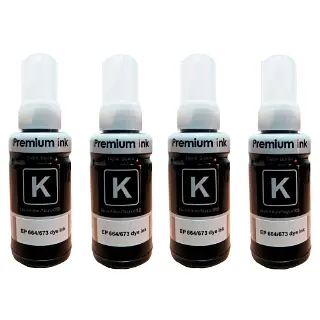 Tinta Epson Generica 664 X4