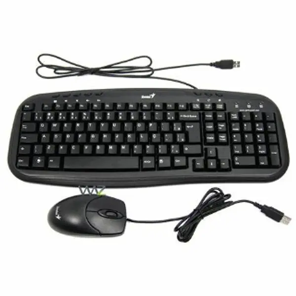 Combo Genius Usb Km-200 Teclado Mouse