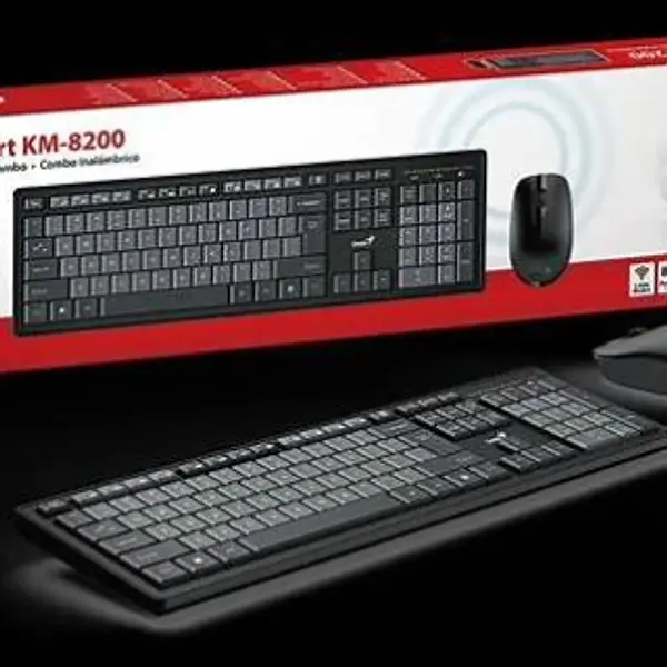 Combo Genius Inalambrico Km-8200 Teclado Mouse