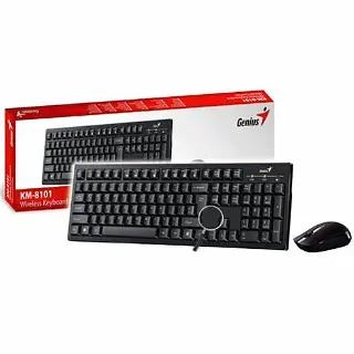 Combo Genius Inalambrico Km-8101 Teclado Mouse