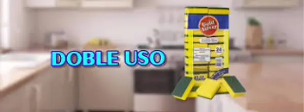 Esponja Doble Uso Gold Silver