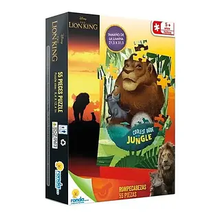 Rompecabezas X55 Rey Leon Ronda