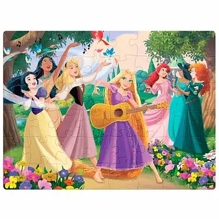 Rompecabezas X48 Lenticular Princesas 10044 Ronda