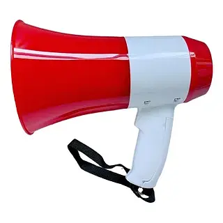 Megafono 9" 150w Con Usb- Bateria- Cables