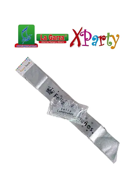 Set Cumpleaños Corona+Cinta Sc-091