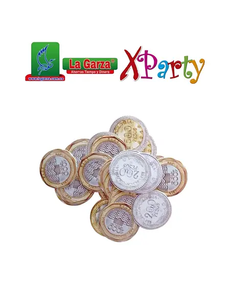 Monedas Didacticas X100 Und