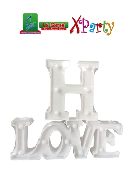 Letra Led H-B-D X Unidad Sc-8001