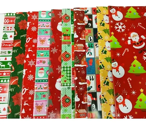 Papel Regalo Motivo Navideño