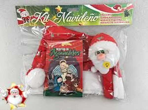 Kit Navideño (Maraca.Gorro.Novena) Ref: Kit-001