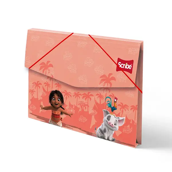 Carpeta Plastica Fuelle Personajes Incolors Inblack Scribe