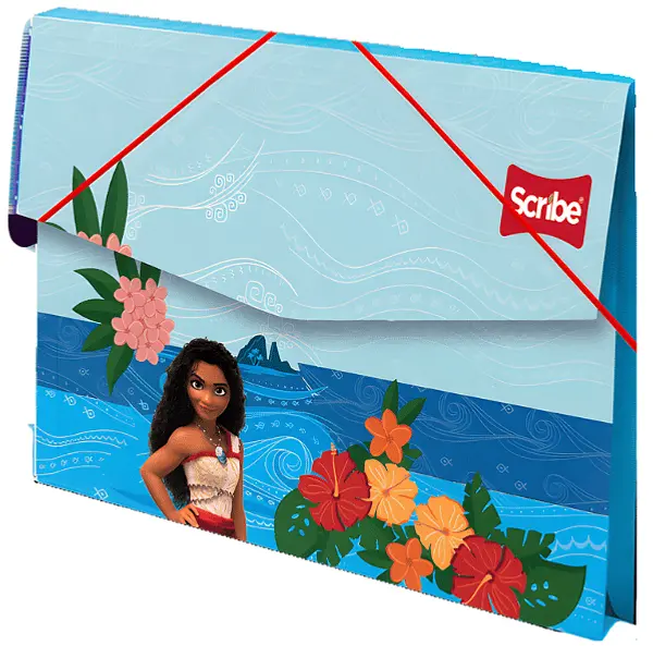 Carpeta Plastica Fuelle Personajes Incolors Inblack Scribe