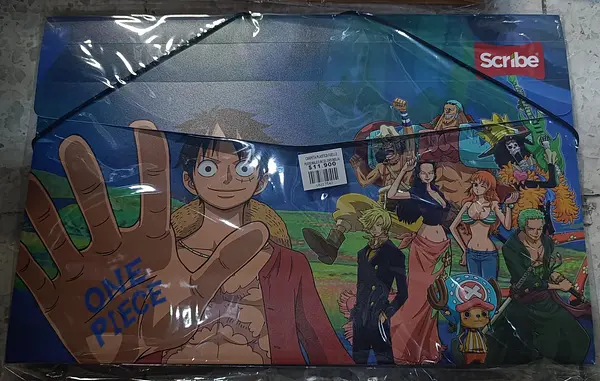 Carpeta Plastica Fuelle Personajes Incolors Inblack Scribe