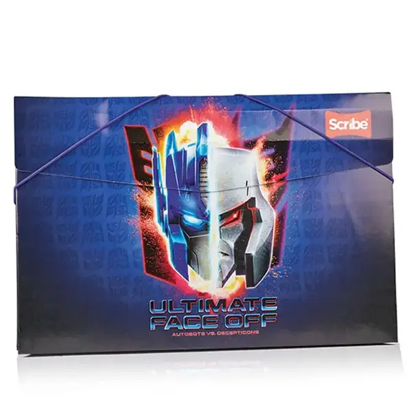 Carpeta Plastica Fuelle Personajes Incolors Inblack Scribe