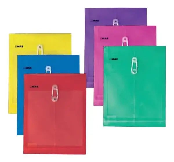 Sobre Plastico Hilo Carta