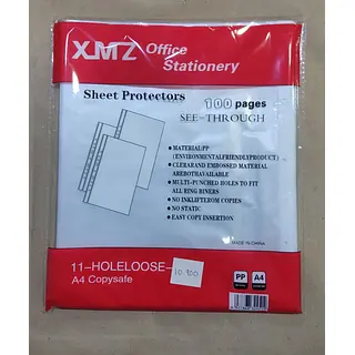 Bolsillo Vinilo Carta Delgadox100