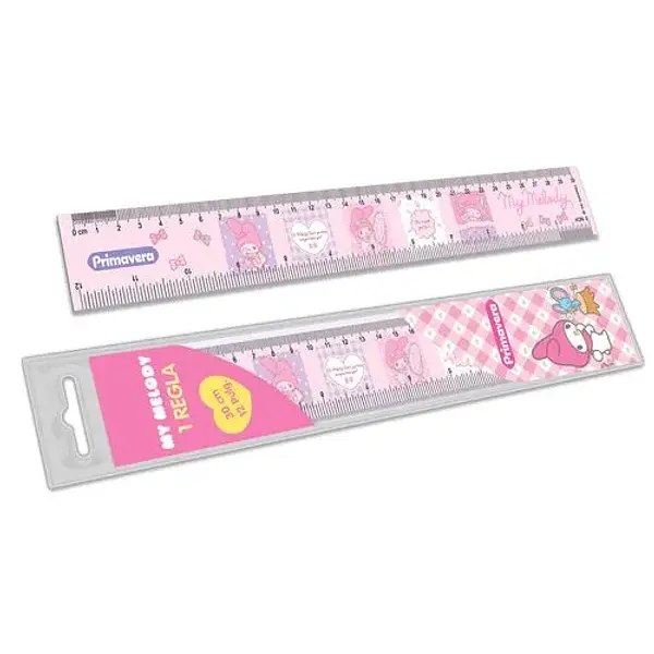 Regla 30cm Primavera Personajes