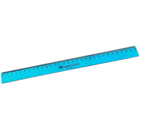 Regla 30cm Plana Faber Castell