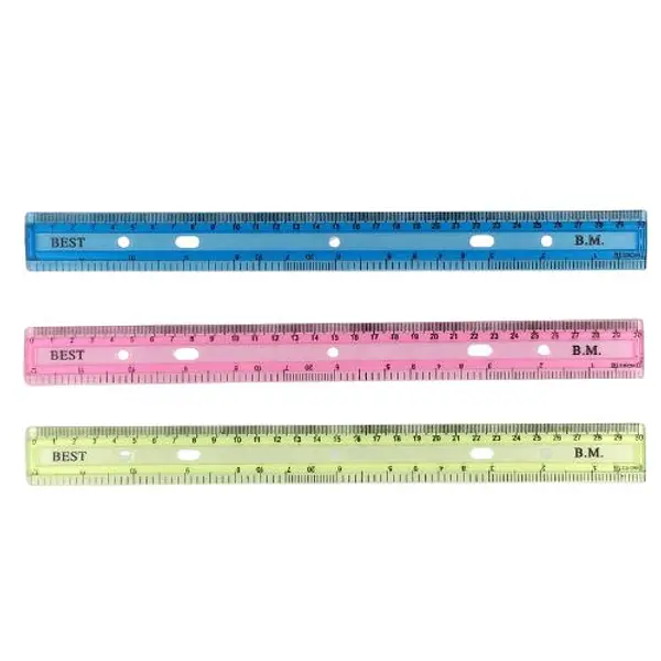 Regla Colores 30 Cm Gigo Gs-0282