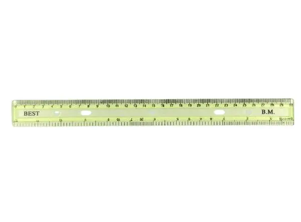 Regla Colores 30 Cm Gigo Gs-0282