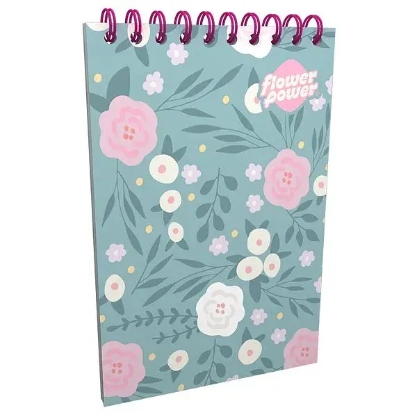 Cuaderno Vertical Primavera Anillada 1/2 Carta 3573 3572
