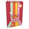 Cuaderno Vertical Primavera Anillada 1/2 Carta 3573 3572