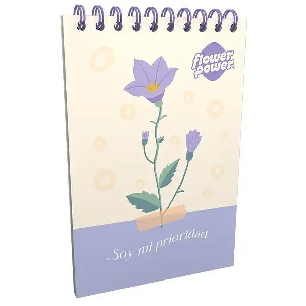 Cuaderno Vertical Primavera Anillada 1/2 Carta 3573 3572